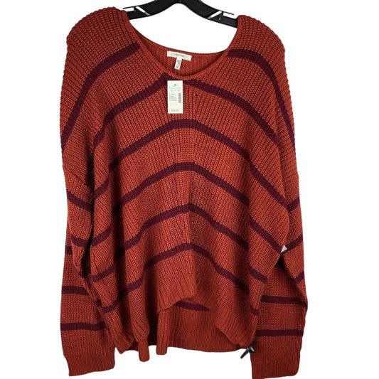 Sweater By Maurices In Orange, Size: Xl