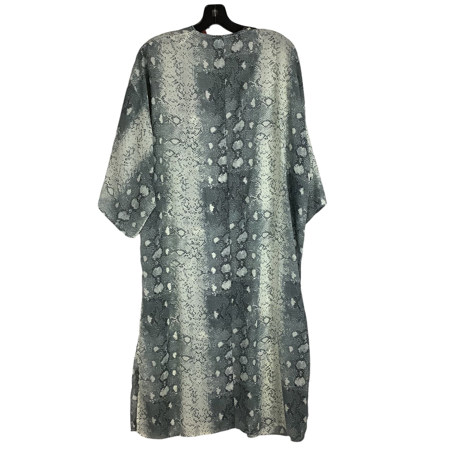 Kimono By She + Sky In Snakeskin Print, Size: L