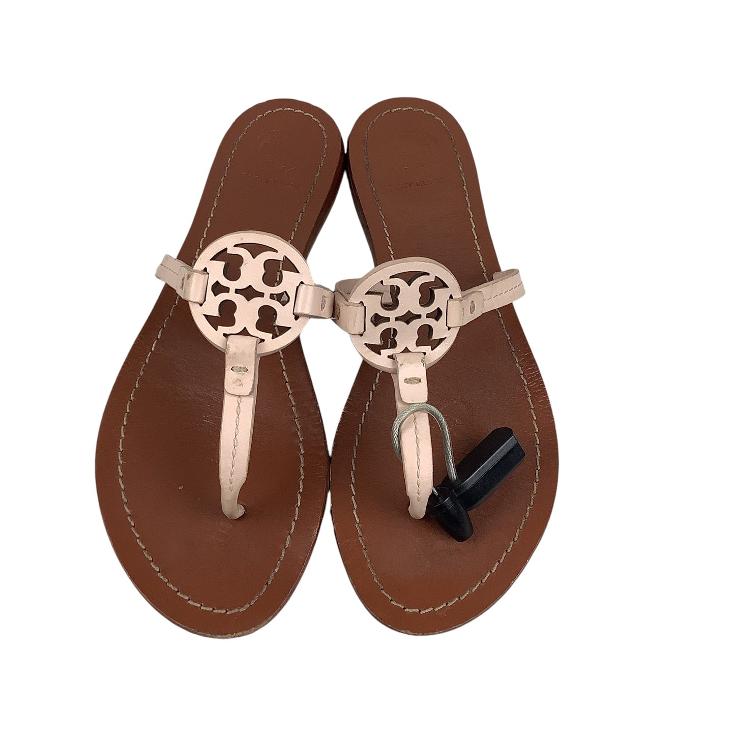 Sandals Designer By Tory Burch In Pink, Size: 6.5