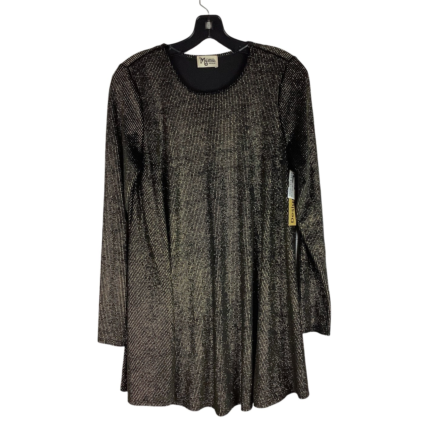 Dress Designer By Show Me Your Mumu In Black & Gold, Size: M