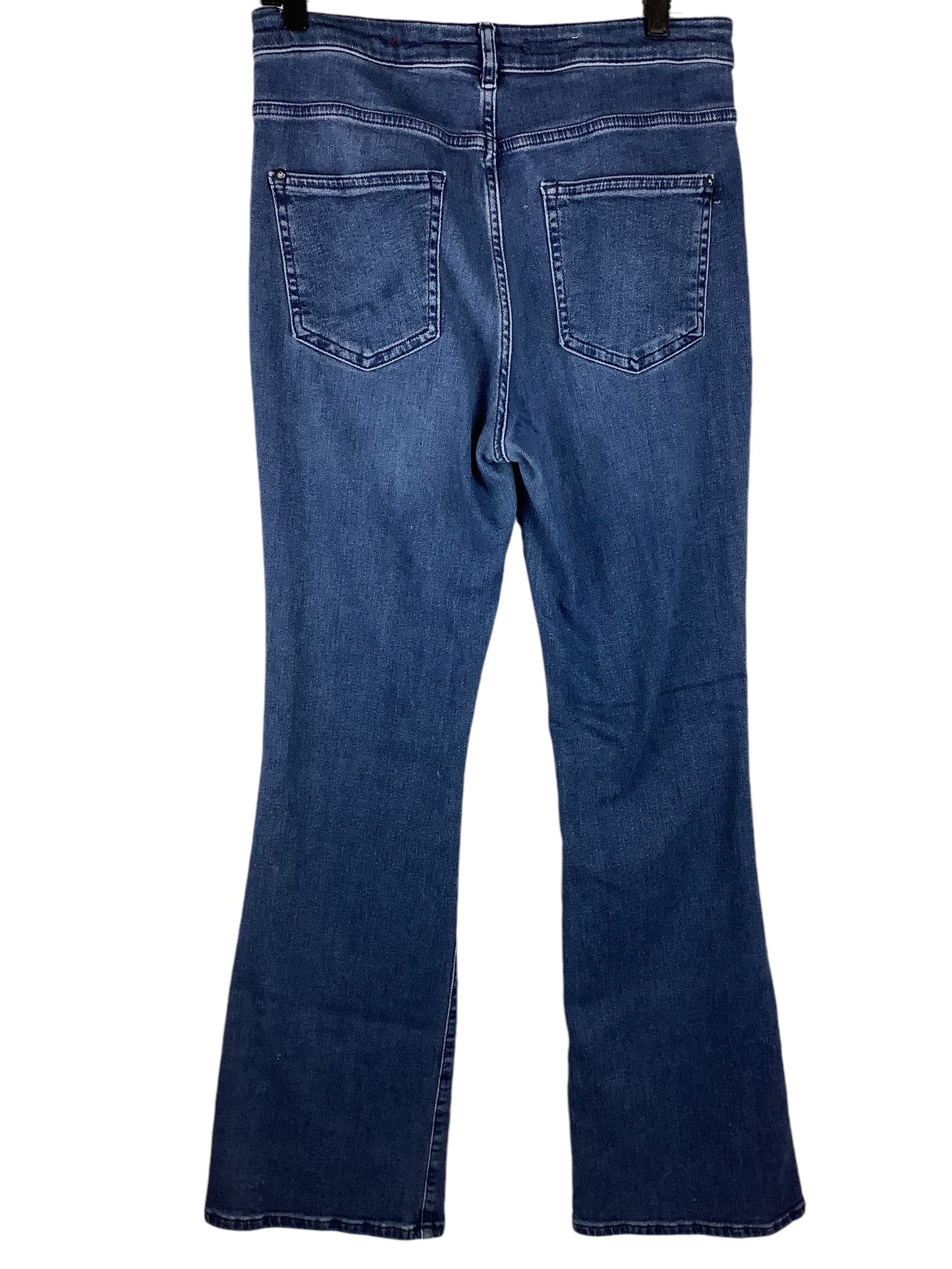 Jeans Boot Cut By Pilcro In Blue Denim, Size: 8