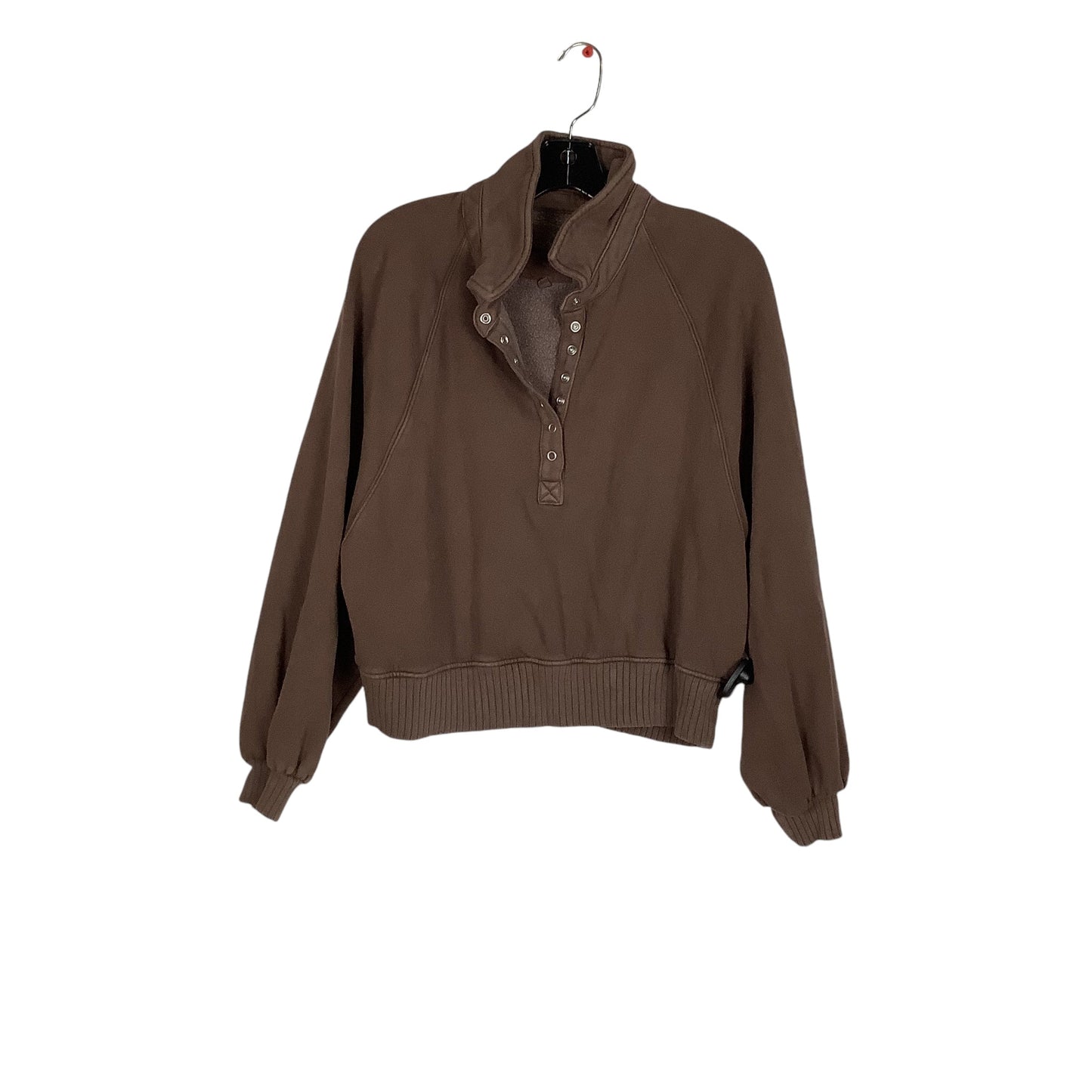 Sweatshirt Collar By Aerie In Brown, Size: S