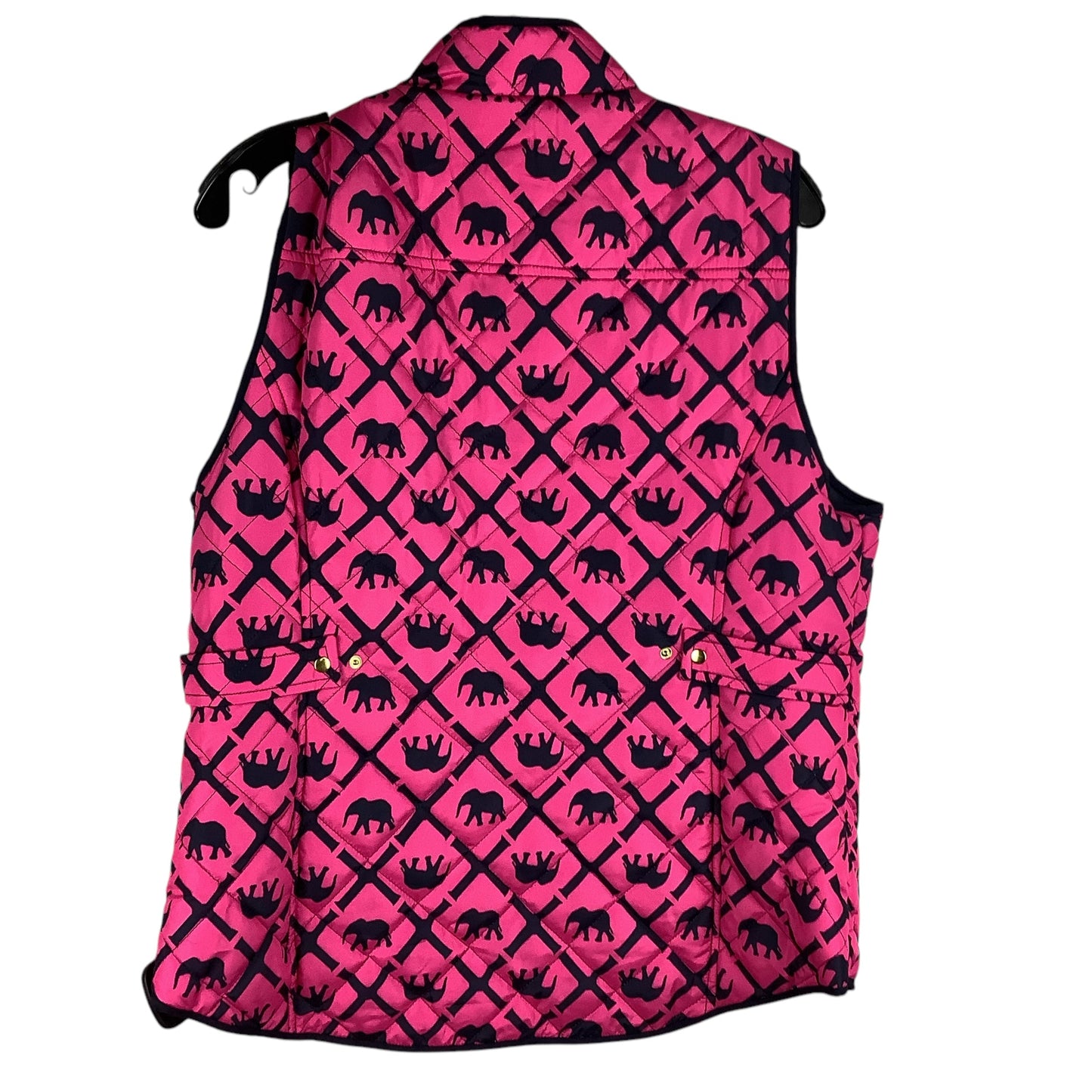 Vest Puffer & Quilted By Crown And Ivy In Pink, Size: Xl