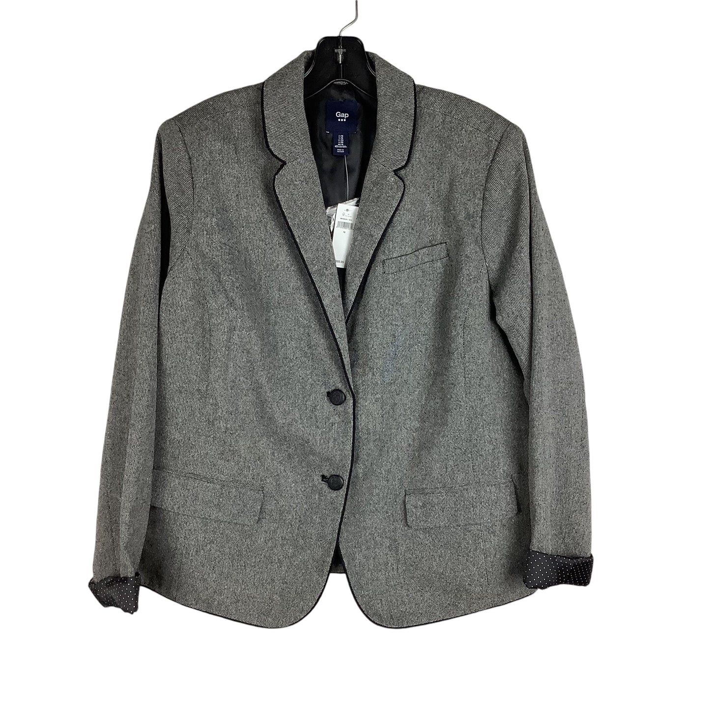 Blazer By Gap In Grey, Size: 16