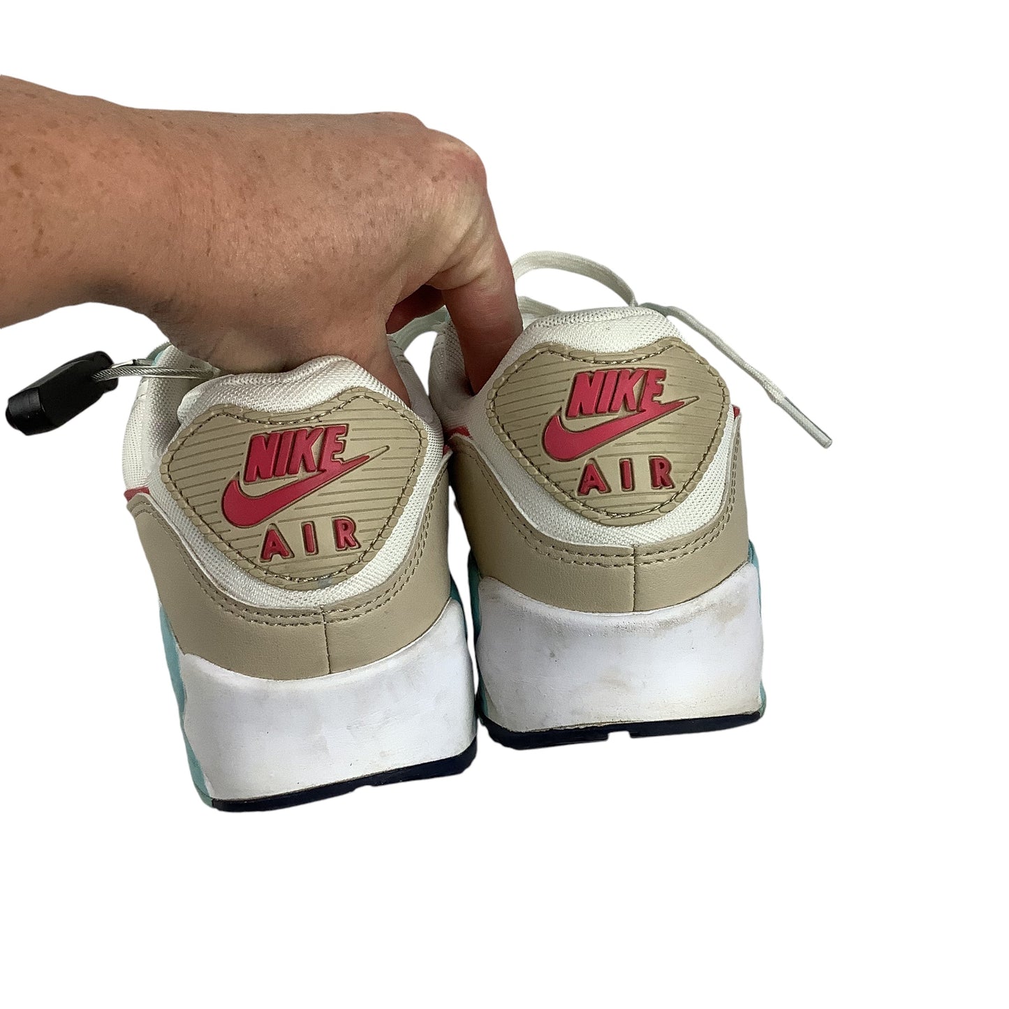 Shoes Athletic By Nike In Cream, Size: 9.5