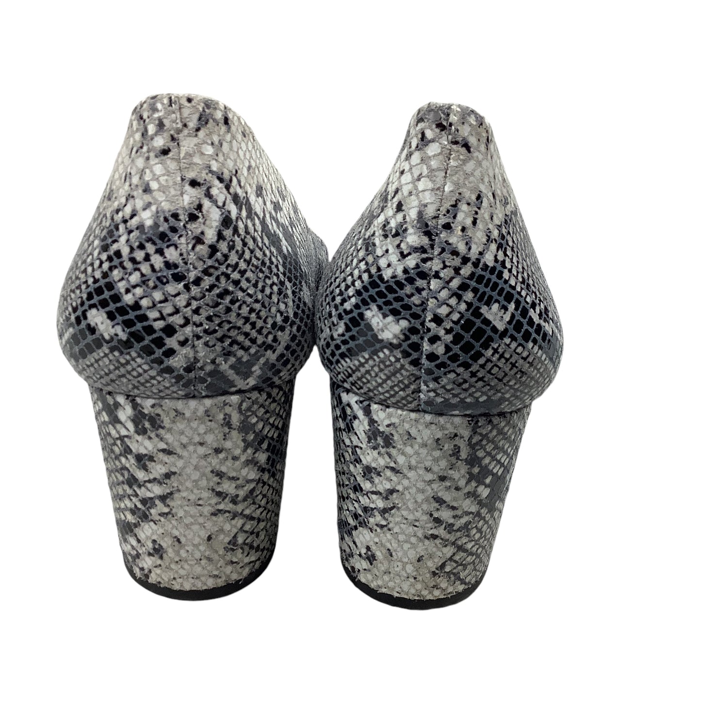 Shoes Heels Block By Corso Como In Snakeskin Print, Size: 11