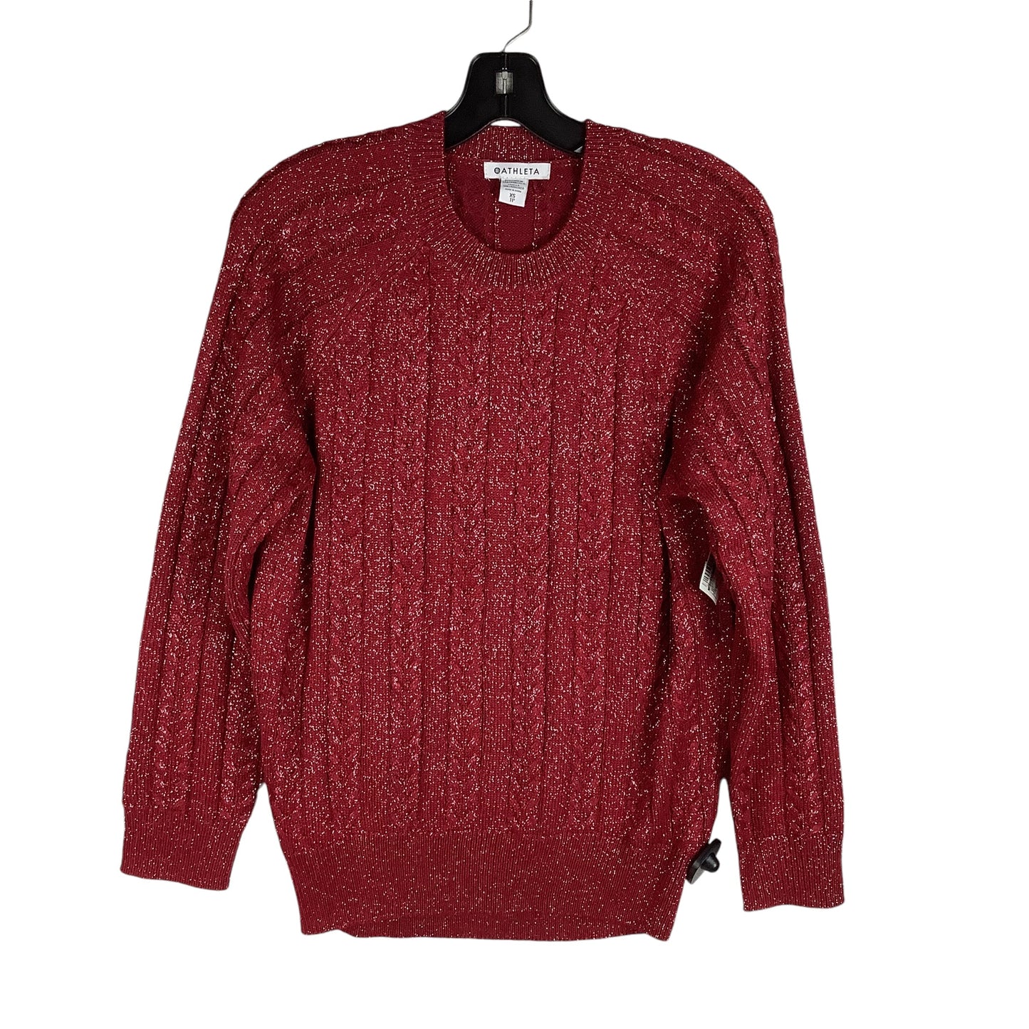 Sweater By Athleta In Red, Size: Xs