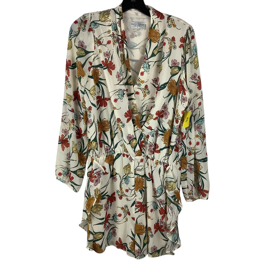 Romper By Dress Forum In Floral Print, Size: M