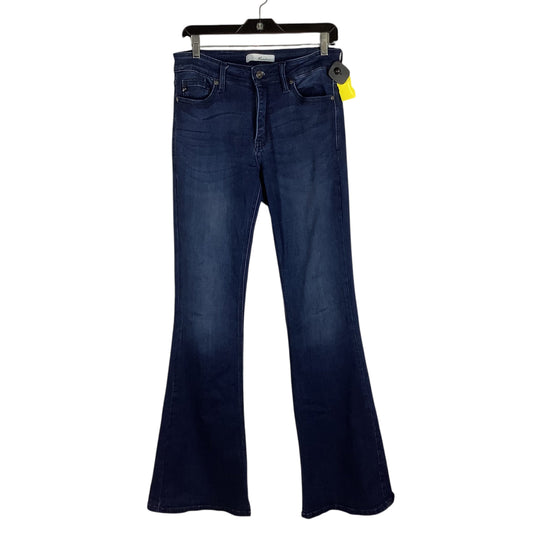 Jeans Boot Cut By Kancan In Blue Denim, Size: 10 (28)