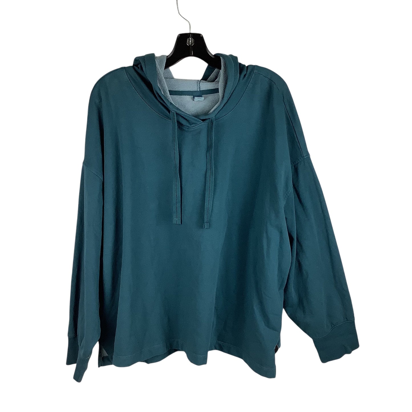 Sweatshirt Hoodie By Old Navy In Teal, Size: 2x