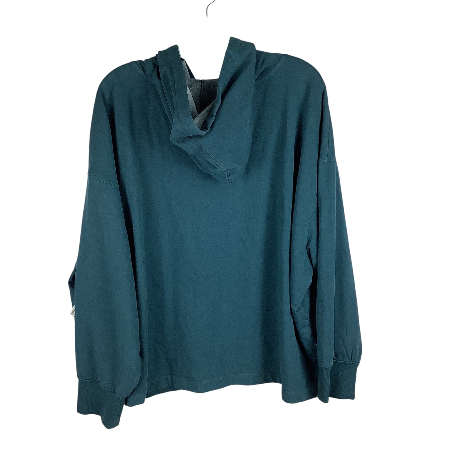 Sweatshirt Hoodie By Old Navy In Teal, Size: 2x