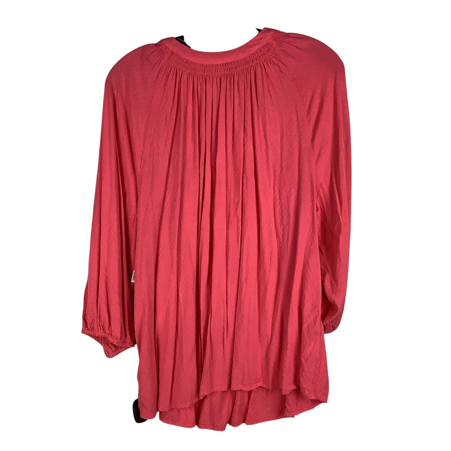 Top Long Sleeve By Crown And Ivy In Pink, Size: 1x