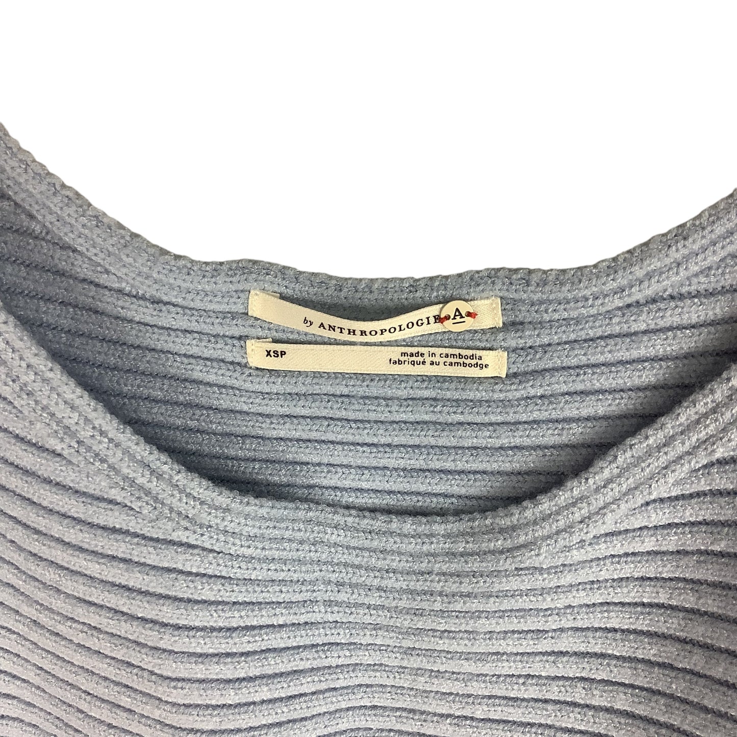 Sweater By Anthropologie In Blue, Size: Xsp