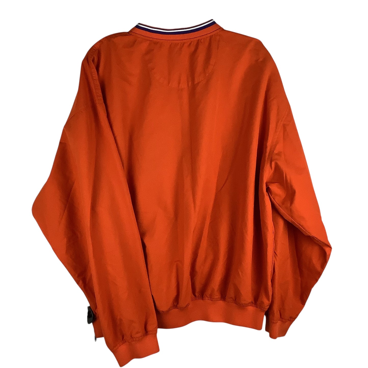 Athletic Top Long Sleeve Crewneck By Nike Apparel In Orange, Size: men’s L