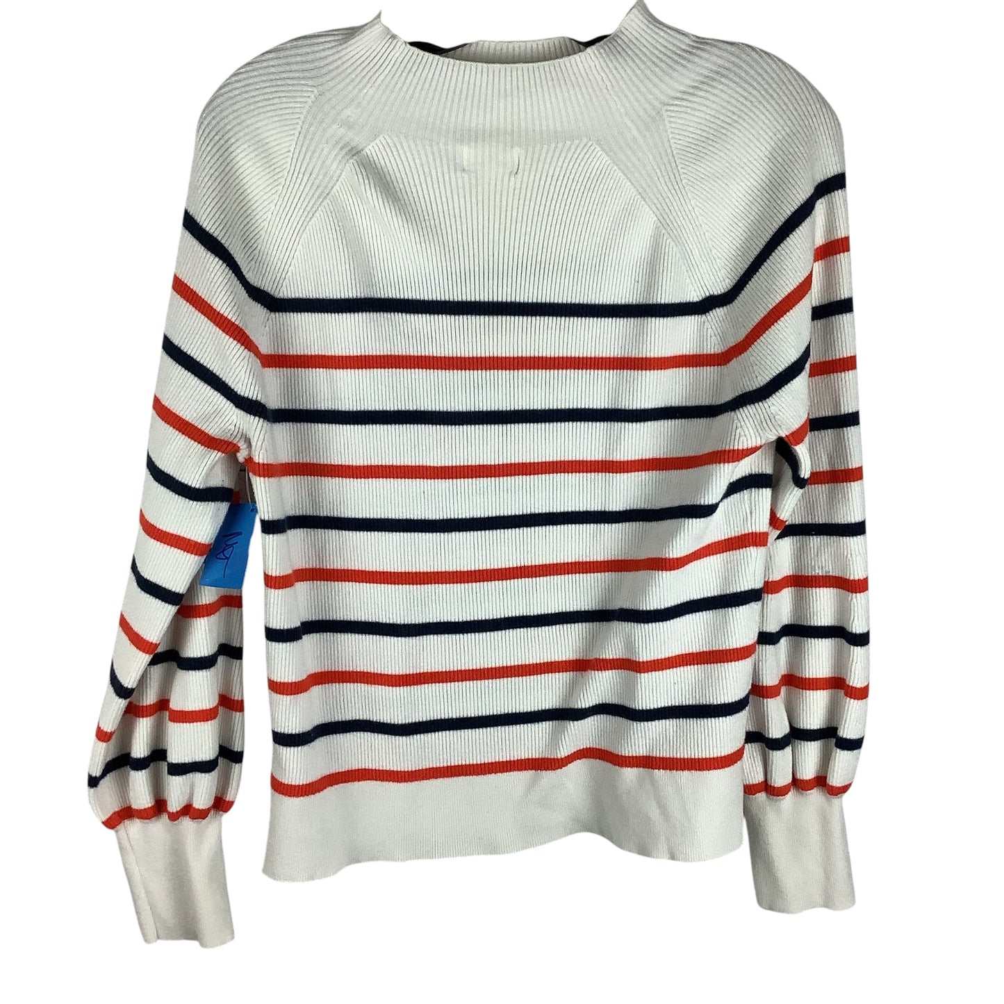 Top Long Sleeve By Maeve In Striped Pattern, Size: M