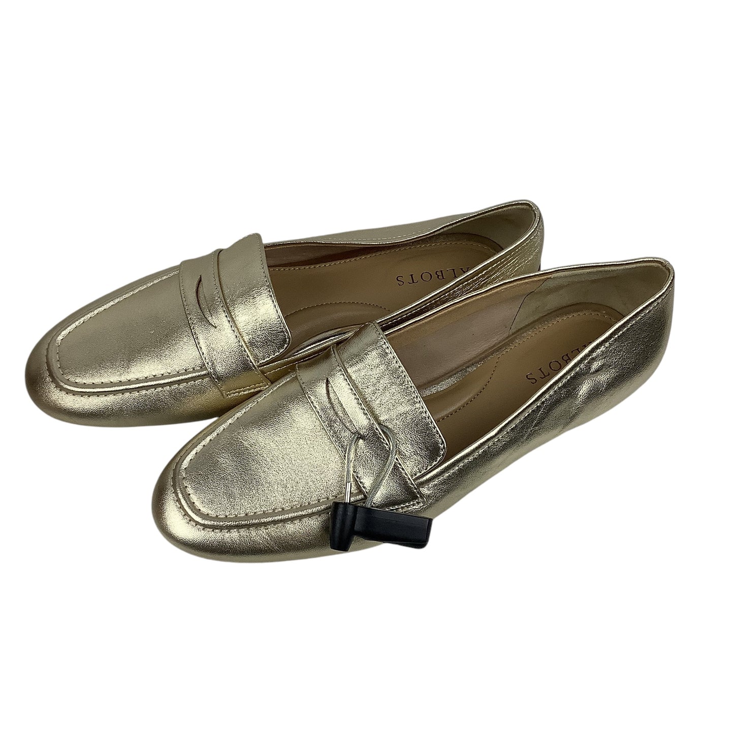 Shoes Flats By Talbots In Gold, Size: 8.5