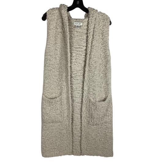 Vest Faux Fur & Sherpa By Rachel Zoe In Cream, Size: M