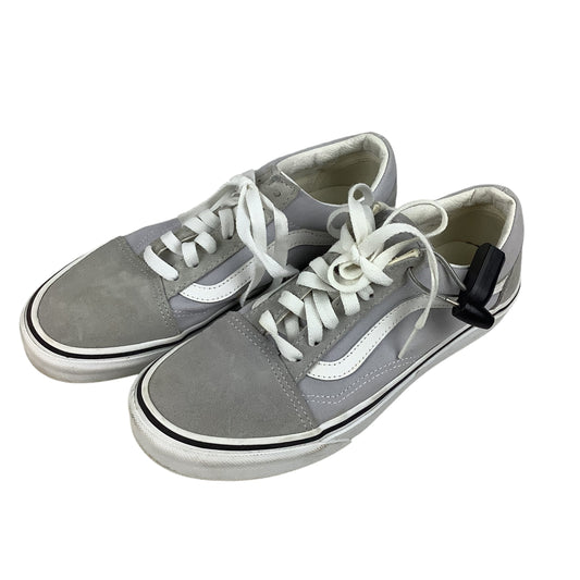 Shoes Sneakers By Vans In Grey, Size: 7