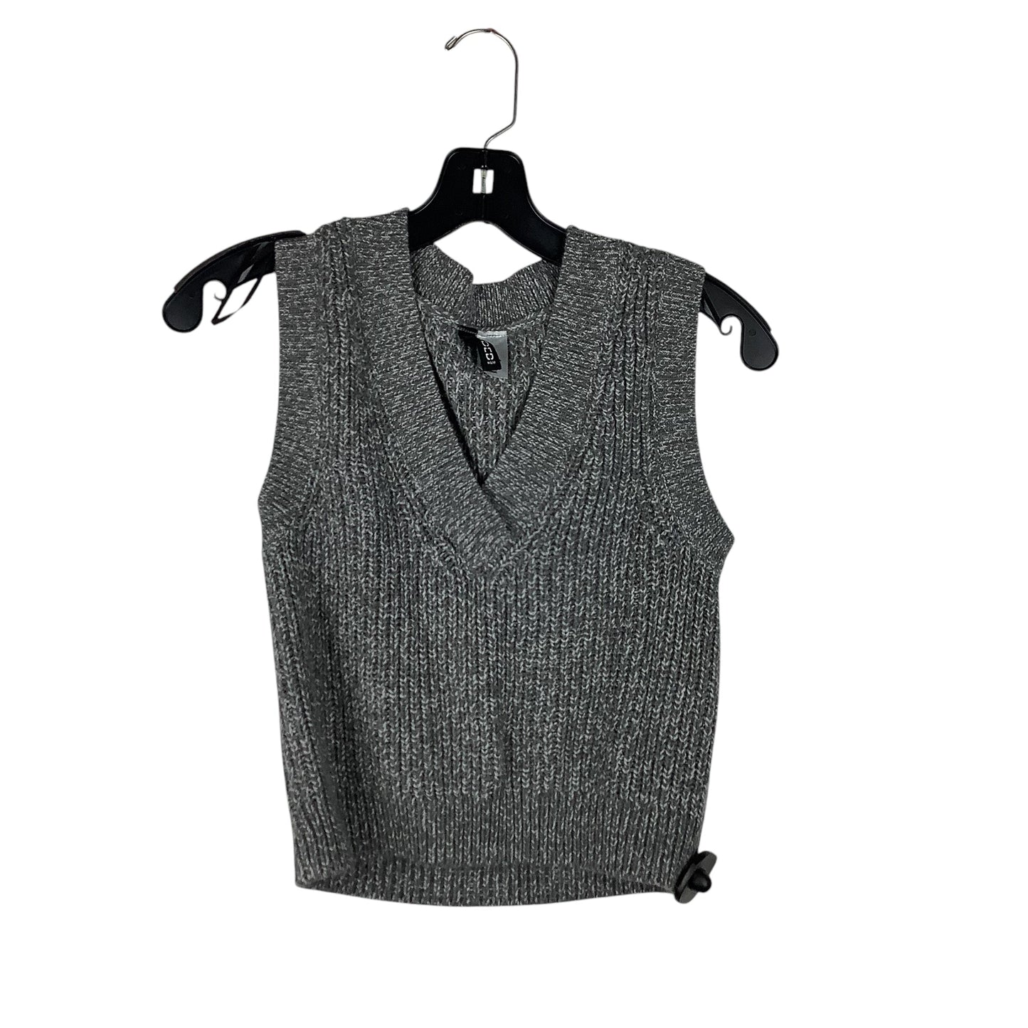 Vest Sweater By Divided In Grey, Size: Xs