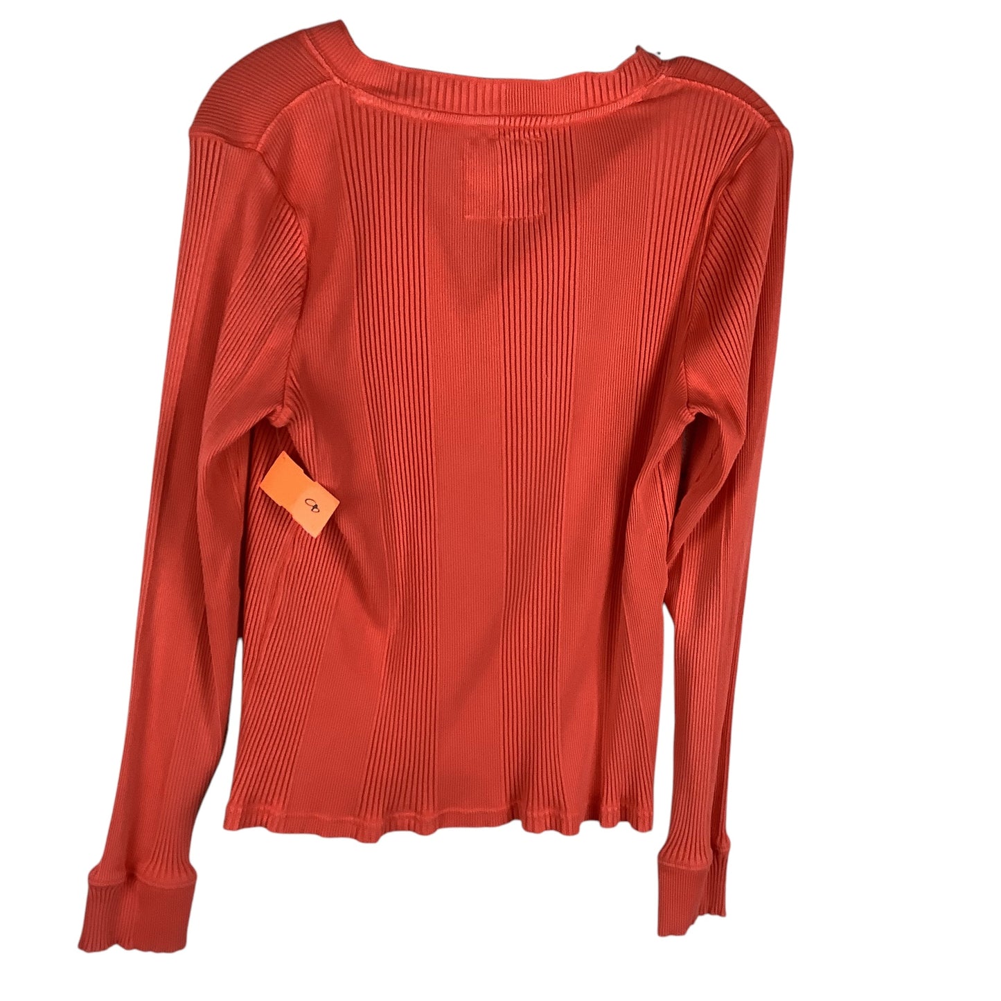 Top Long Sleeve By Aerie In Orange, Size: Xl