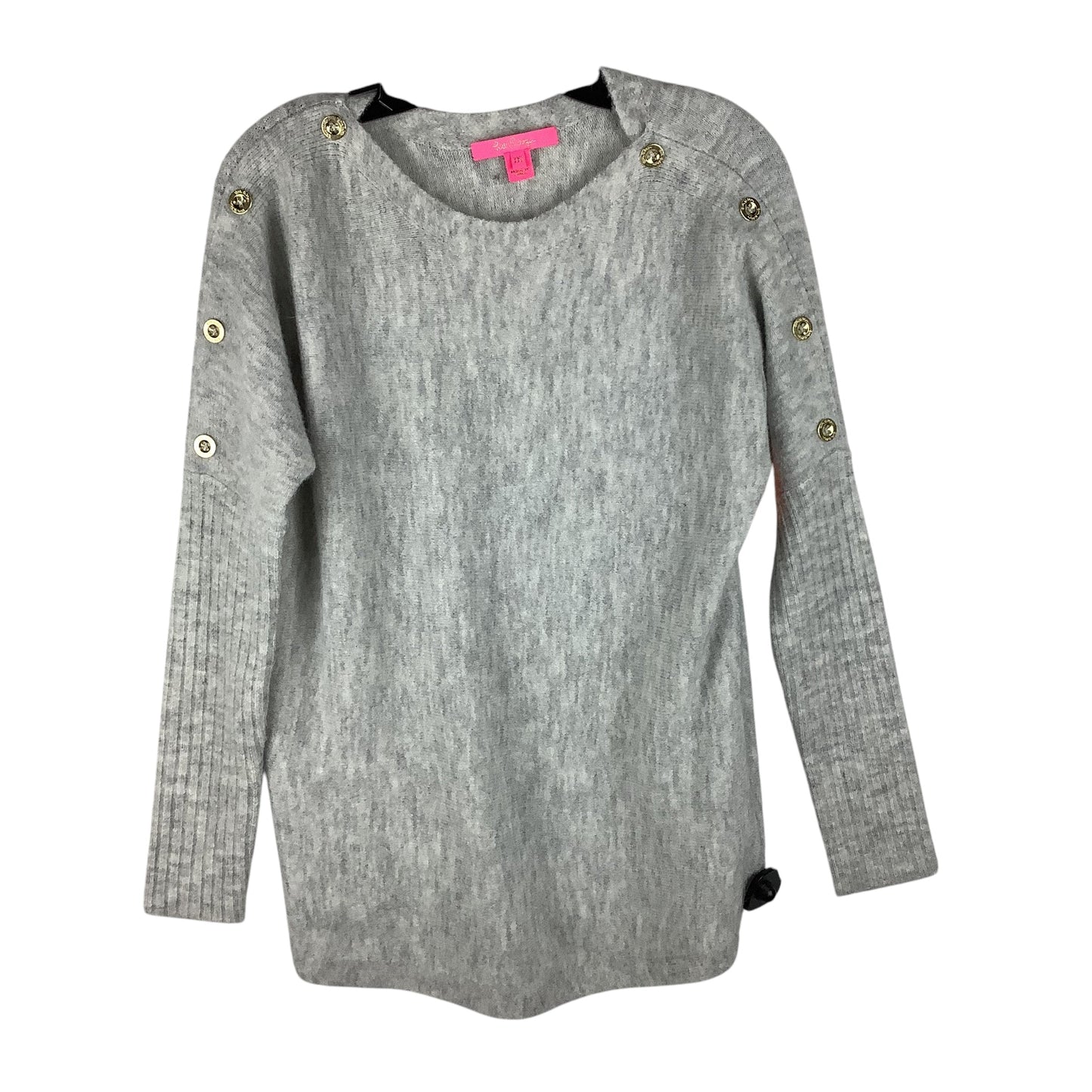 Sweater Designer By Lilly Pulitzer In Grey, Size: Xxs