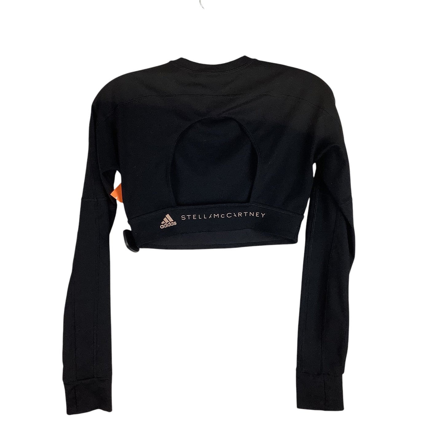 Athletic Top Long Sleeve Crewneck By Stella Mccartney In Black, Size: S