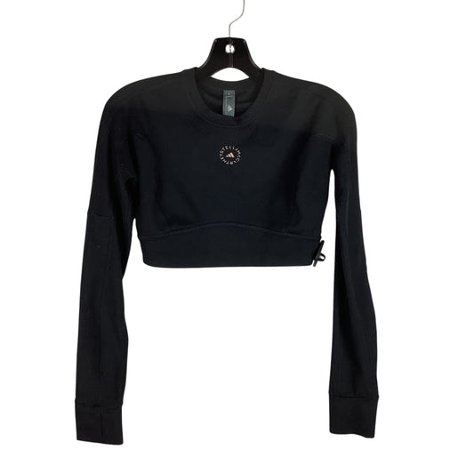 Athletic Top Long Sleeve Crewneck By Stella Mccartney In Black, Size: S