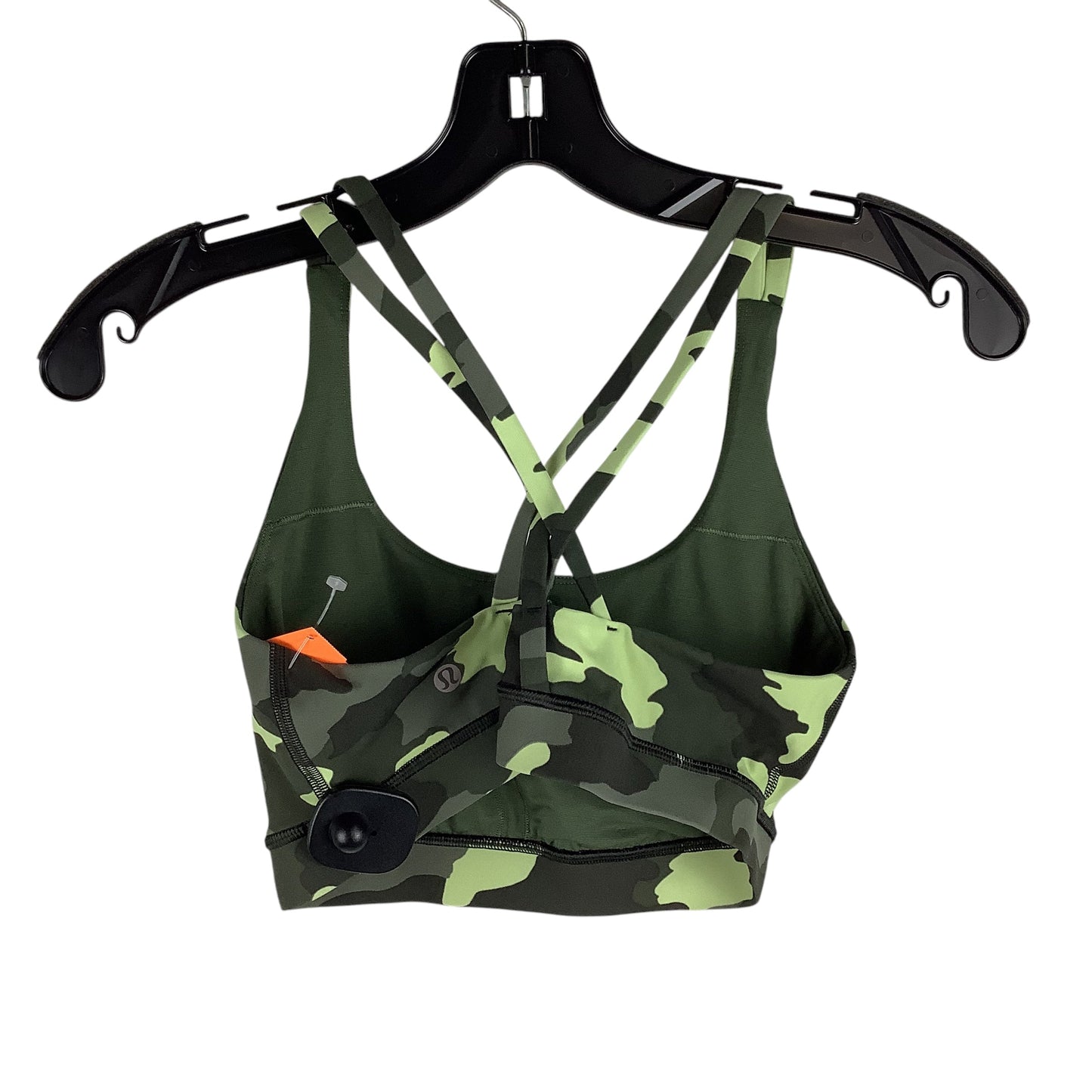 Athletic Bra By Lululemon In Camouflage Print, Size: 8