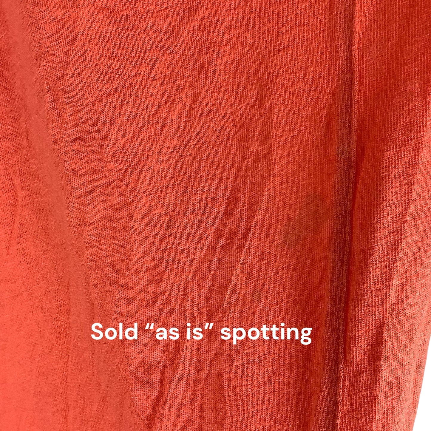 Top Short Sleeve By Free People In Orange, Size: S