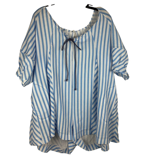 Romper By Clothes Mentor In Blue, Size: L