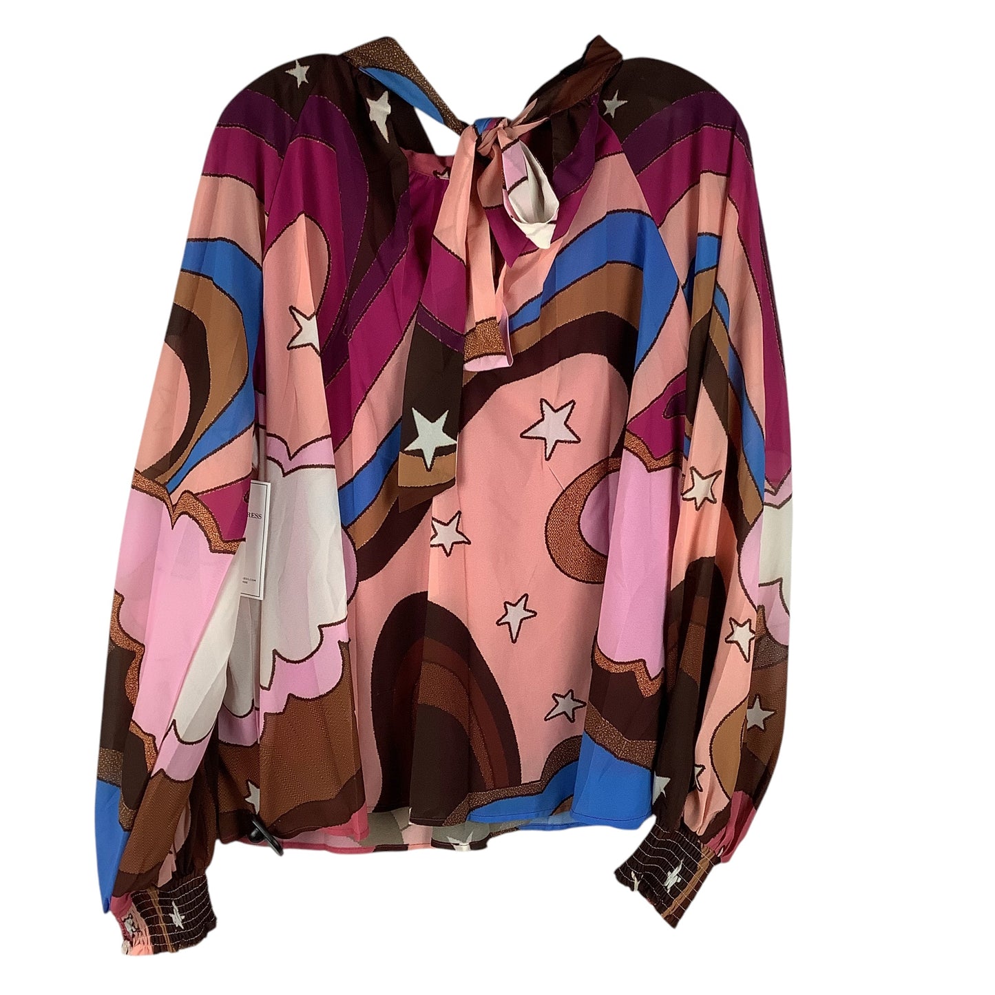 Top Long Sleeve By Clothes Mentor In Multi-colored, Size: Xl