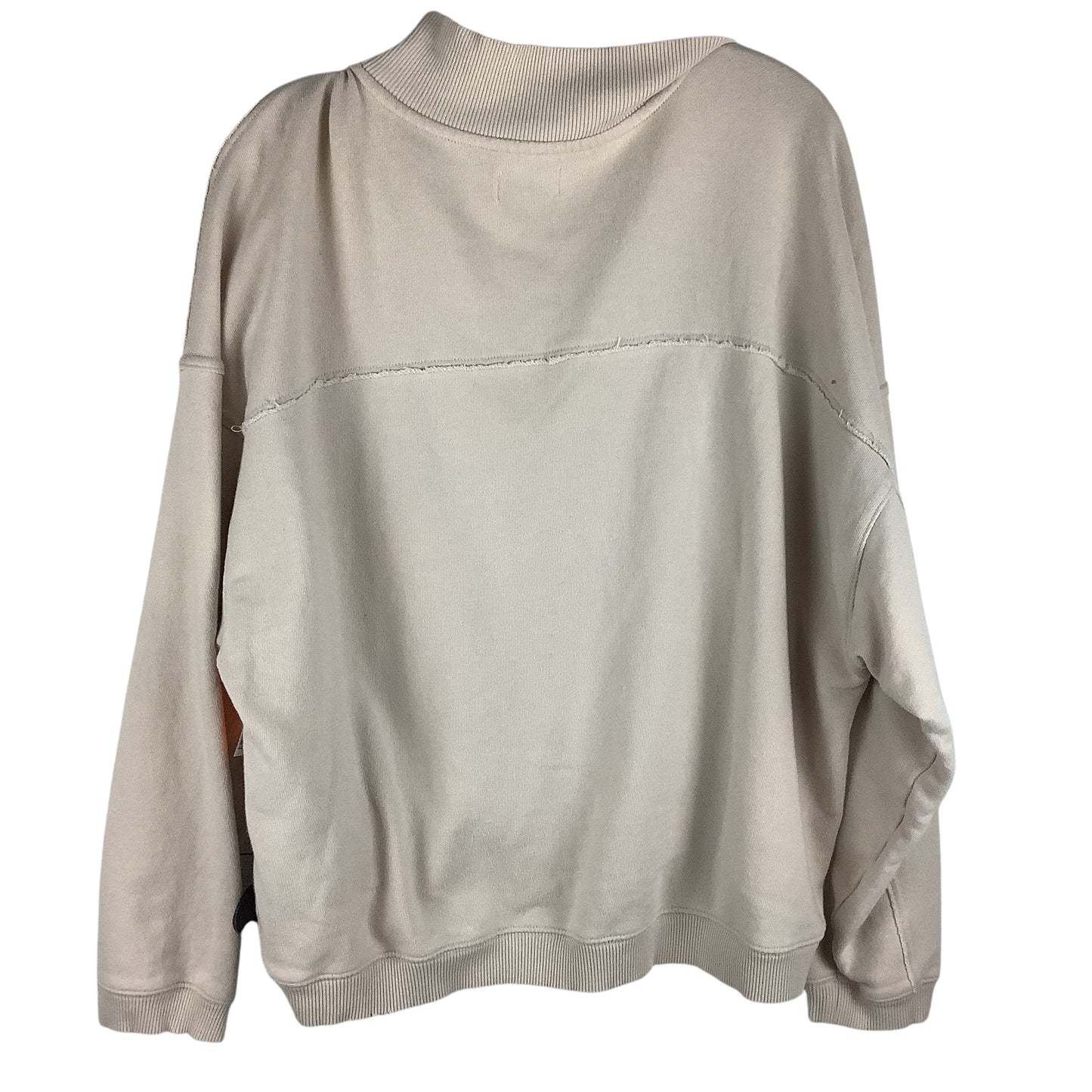 Sweatshirt Collar By Aerie In Tan, Size: L