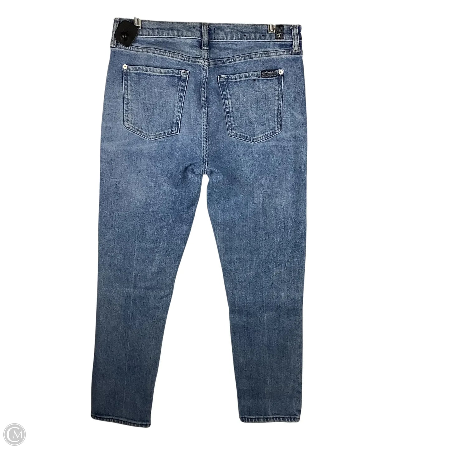 Jeans Straight By 7 For All Mankind In Blue, Size: 6