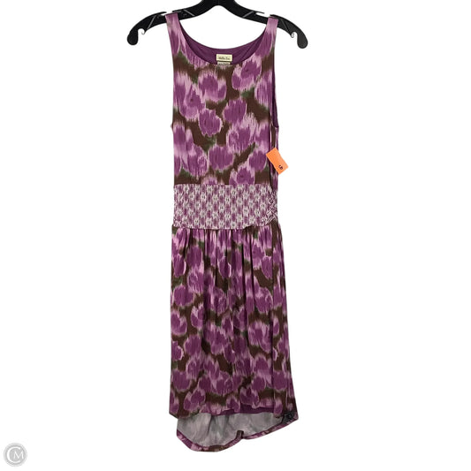 Dress Casual Midi By Matilda Jane In Purple, Size: Xs