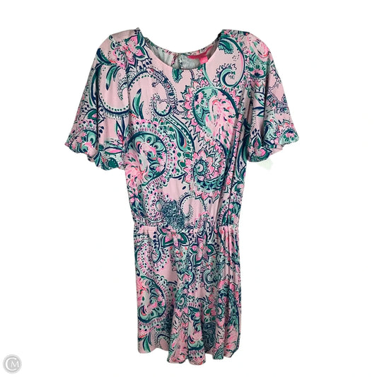 Romper Designer By Lilly Pulitzer In Pink, Size: Xs