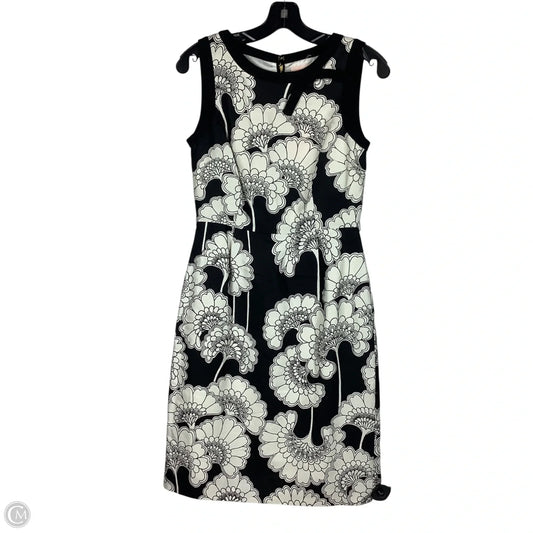 Dress Designer By Kate Spade In Black & Cream, Size: 2
