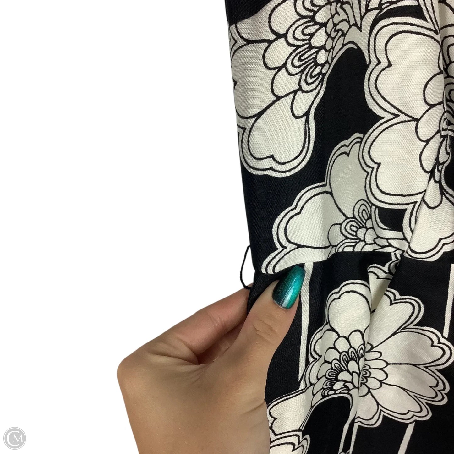 Dress Designer By Kate Spade In Black & Cream, Size: 2