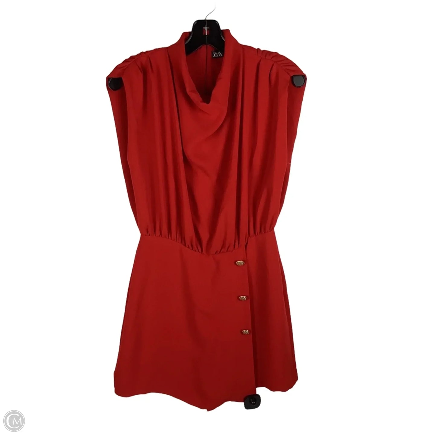 Romper By Zara In Red, Size: S