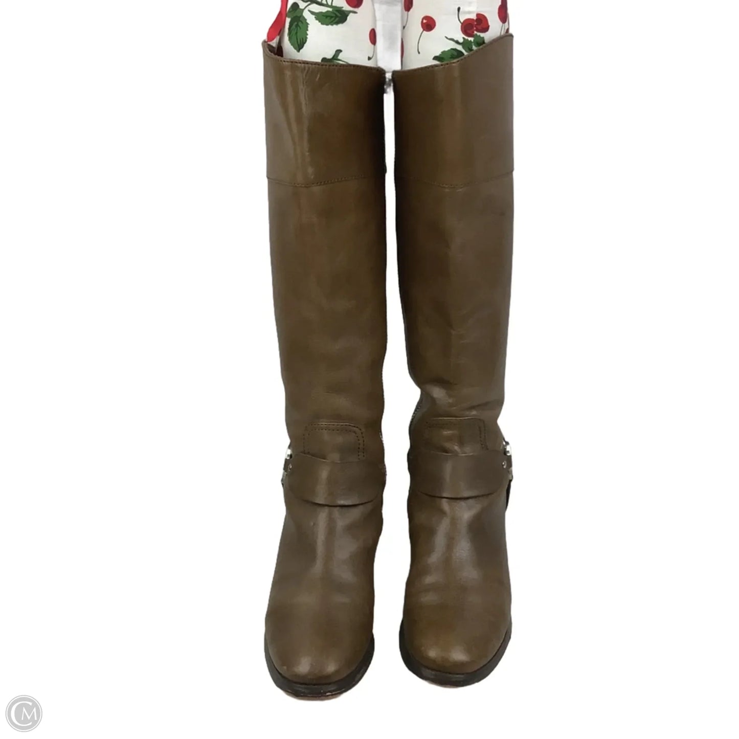 Boots Designer By Michael Kors In Brown, Size: 6