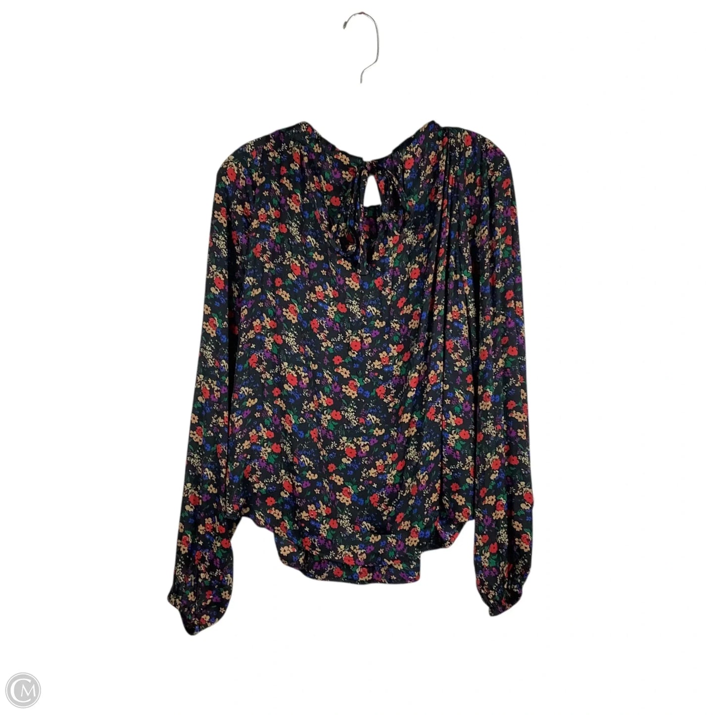 Top Long Sleeve By Gap In Floral Print, Size: M