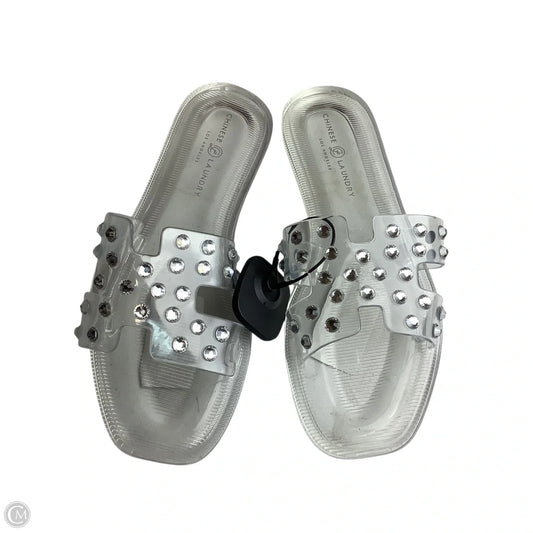 Sandals Flats By Chinese Laundry In Clear, Size: 9
