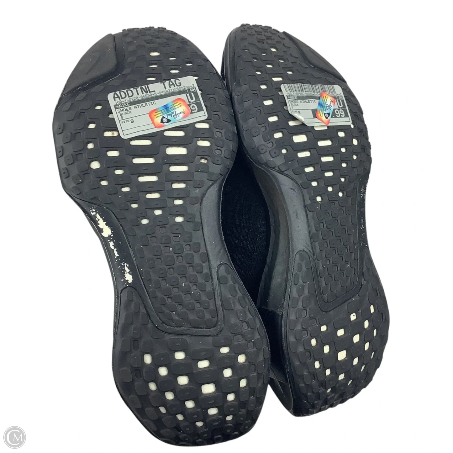 Shoes Athletic By Nike In Black, Size: 9