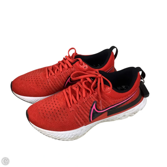 Shoes Athletic By Nike In Red, Size: 9