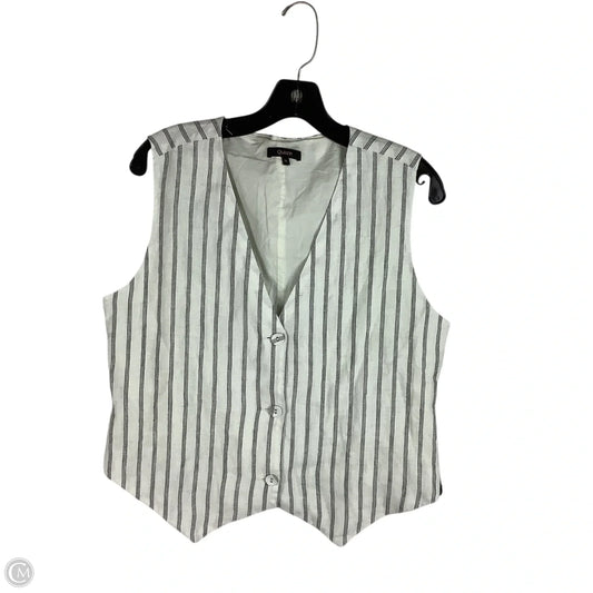 Vest Other By Quince In Striped Pattern, Size: M