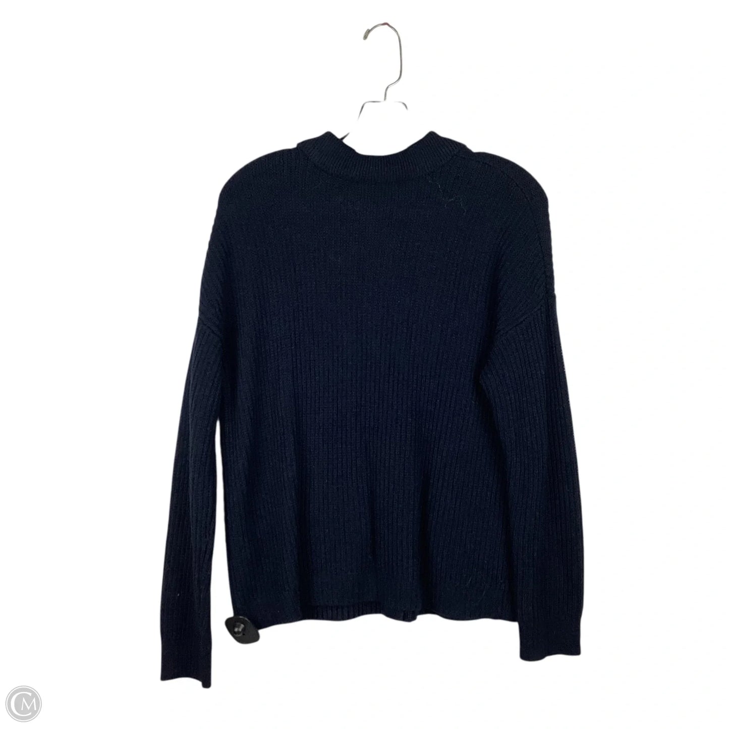 Sweater Cardigan By J. Jill In Navy, Size: S