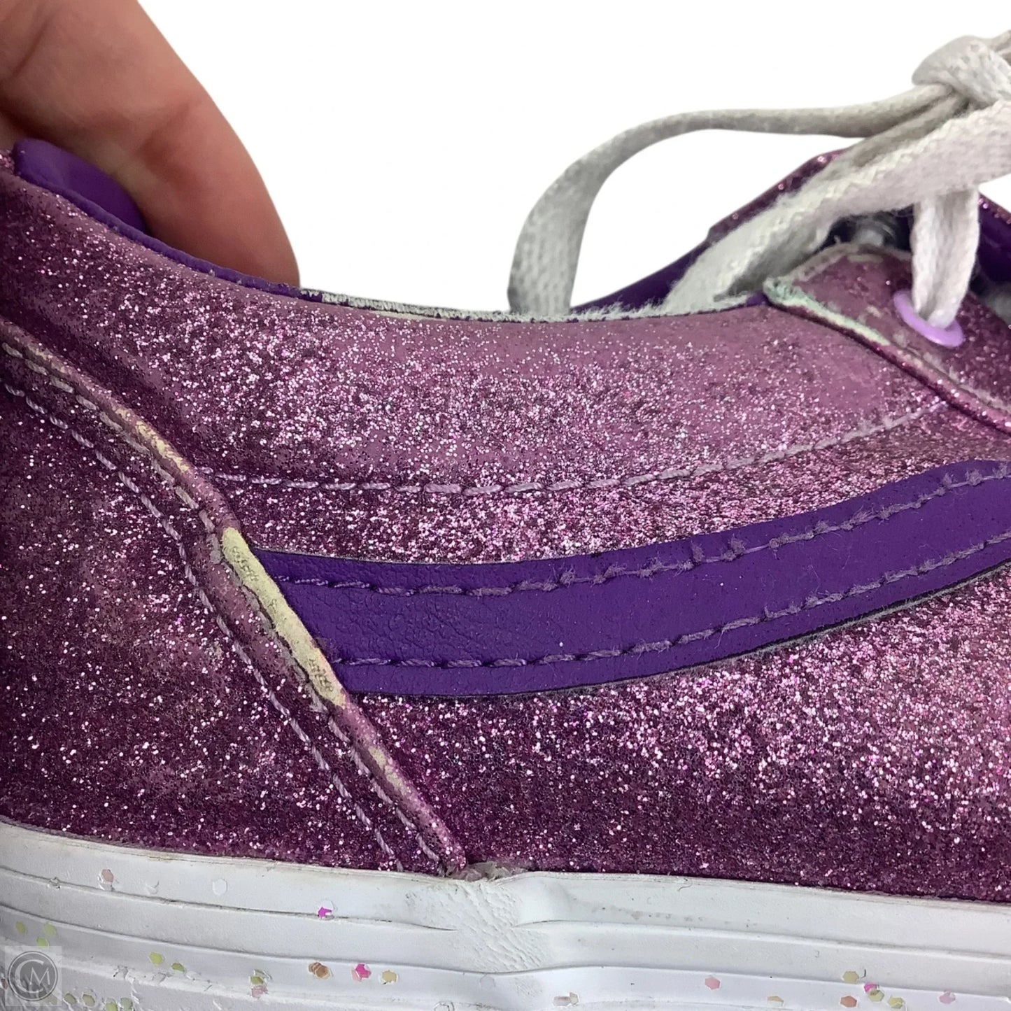 Shoes Sneakers By Vans In Purple, Size: 5 youth/ est. women’s 6.5