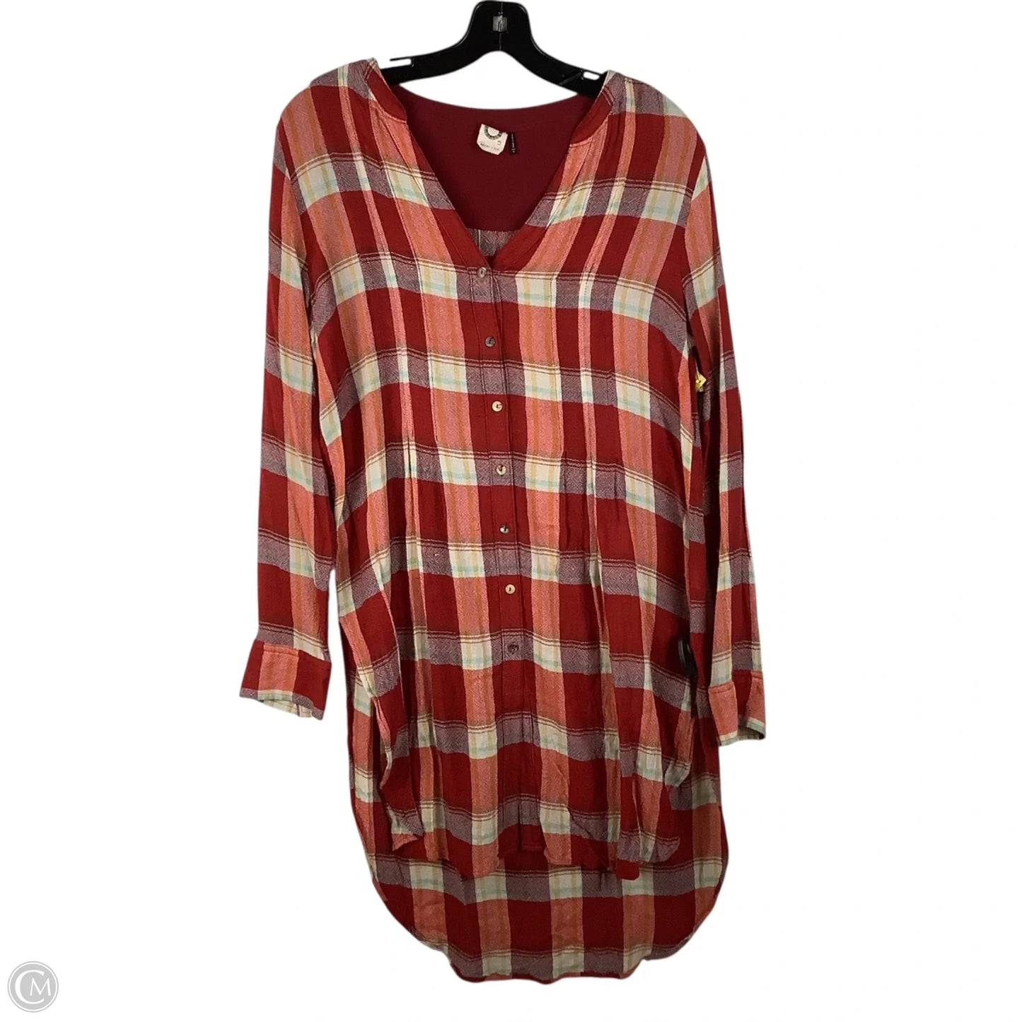 Dress Casual Short By Akemi And Kin In Plaid Pattern, Size: S