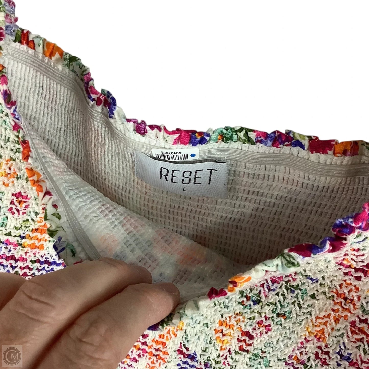 Skirt Set 2pc By Cmc In Floral Print, Size: L