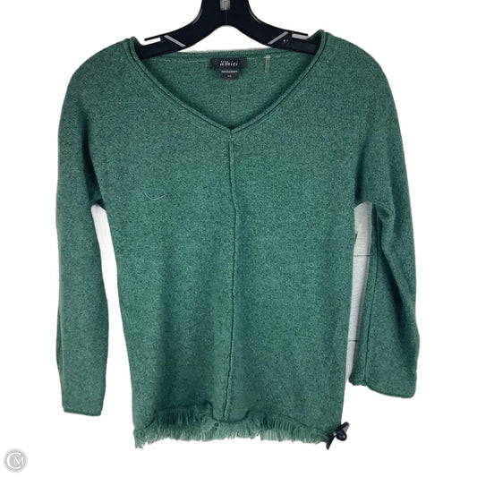Sweater 100% Cashmere By Clothes Mentor In Green, Size: Xs