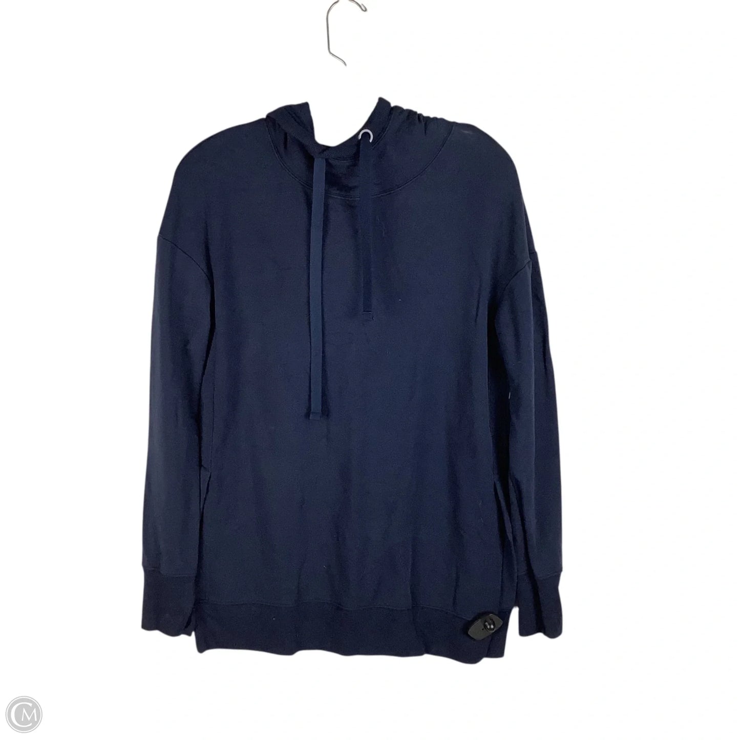 Athletic Top Long Sleeve Hoodie By Athleta In Navy, Size: Xs